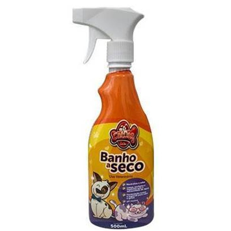 Banho A Seco Cat Dog 500 Ml Caixa Com 12 Un.