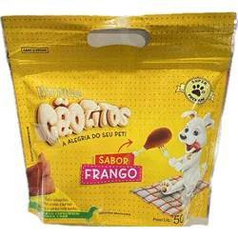 Bifinho Caozitos Frango Pouch 500g Un
