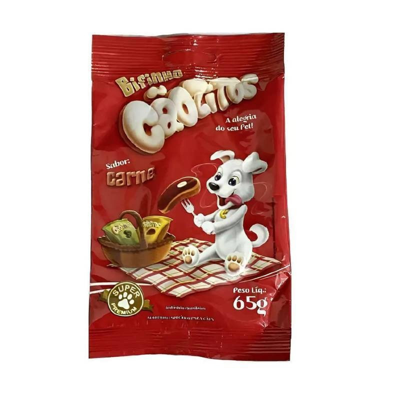 Bifinho Caozitos Sache Carne 65g Un