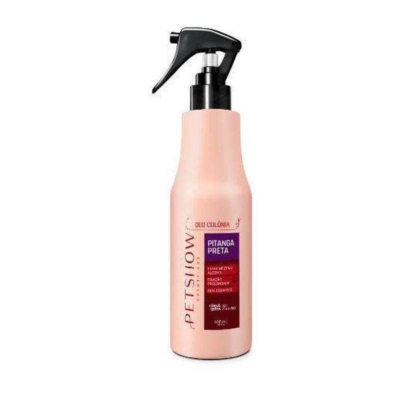 Colonia Desodorante 500ml Pet Show Pitanga Preta Un