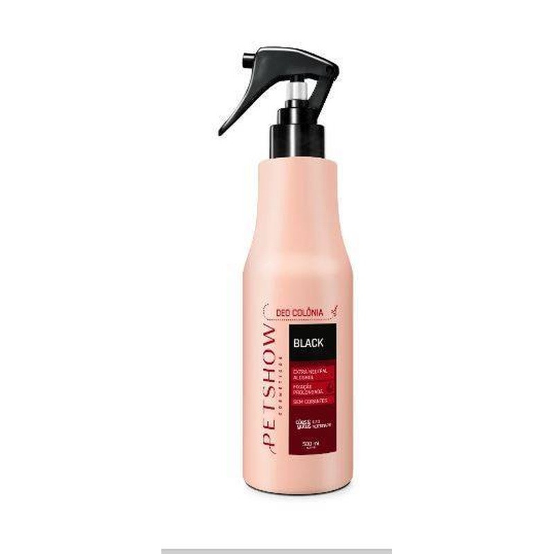 Colonia Desodorante 500ml Pet Show Black Un