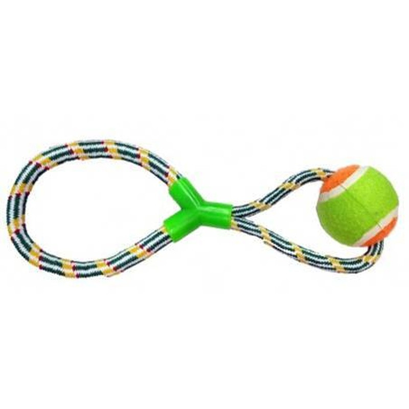 Brinquedo Corda Suporte Y Com Bola J0981 Un