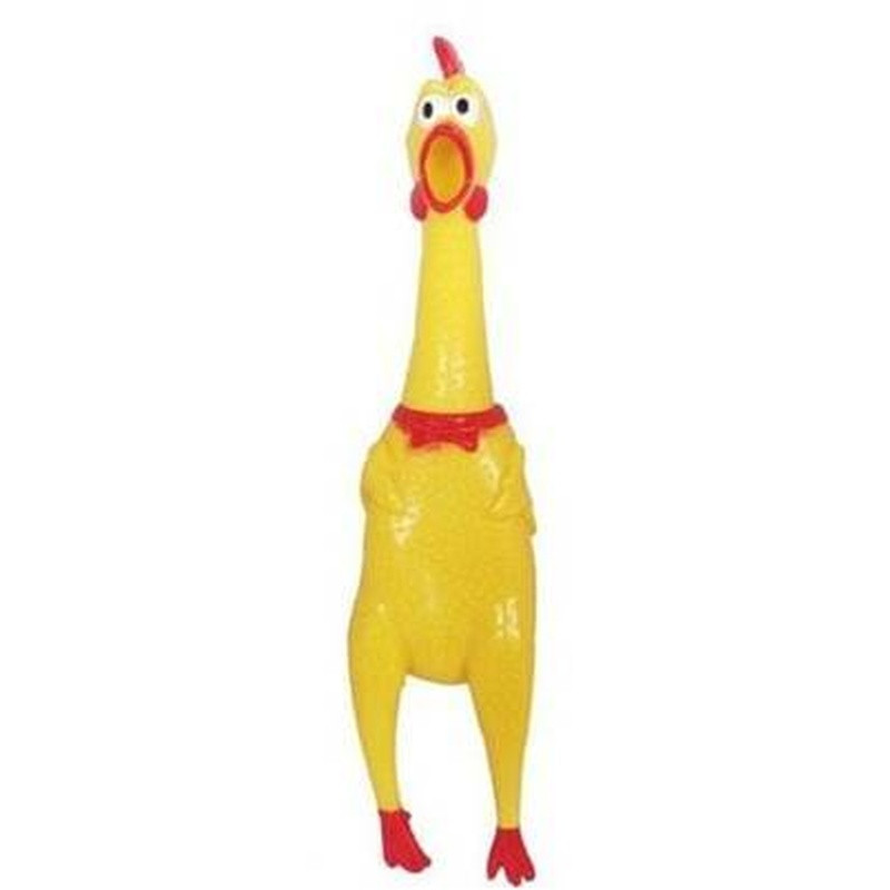 Brinq. Latex Galinha Sonora Media Dog214 Un