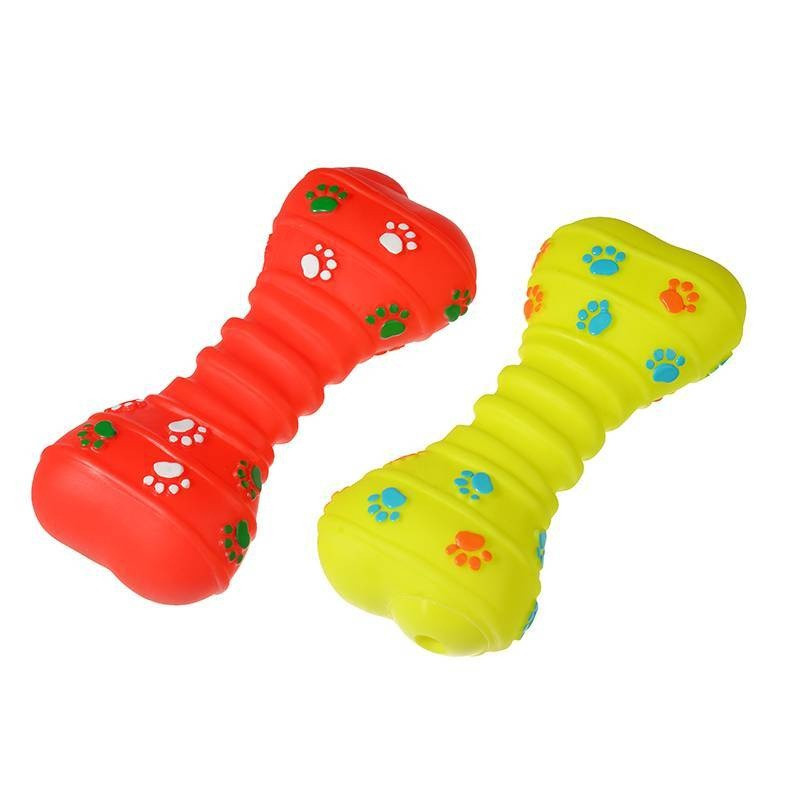 Brinq. Vinil Osso Patinha Dog306 Un