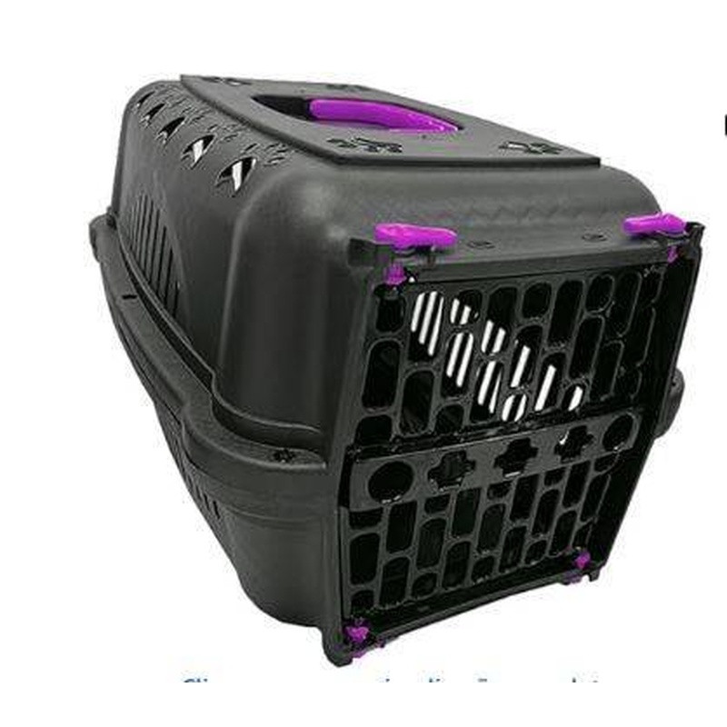 Caixa De Transporte Falcon Black Durapets Nº 2 Un Lilas