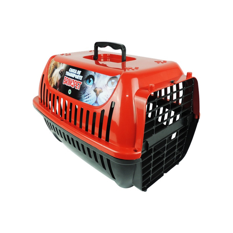 Caixa De Transporte N2 Brinqpet Un Vermelho