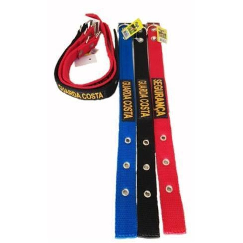 Coleira De Nylon Dupla Guarda Costa N8 Pct Com 6 Unidades