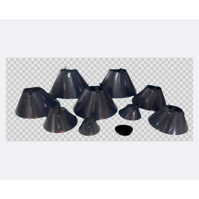 Colar Elizabetano N 9 (Black) Pacote Com 3 Un