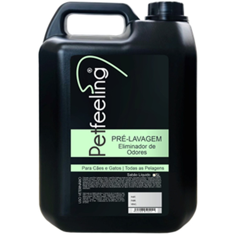 Pre Lavagem Eliminador De Odores 5 Litros Petfeeling Un