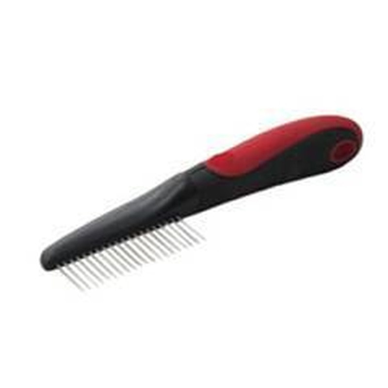 Pente Premium C/Cabo Emborrachado 20 Dentes (Dog054) Un