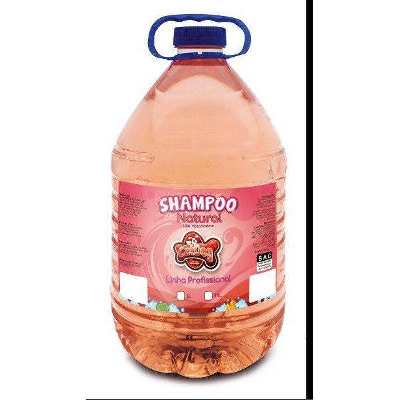 Shampoo Natural 5 Litros Catdog Caixa Com 2 Un.