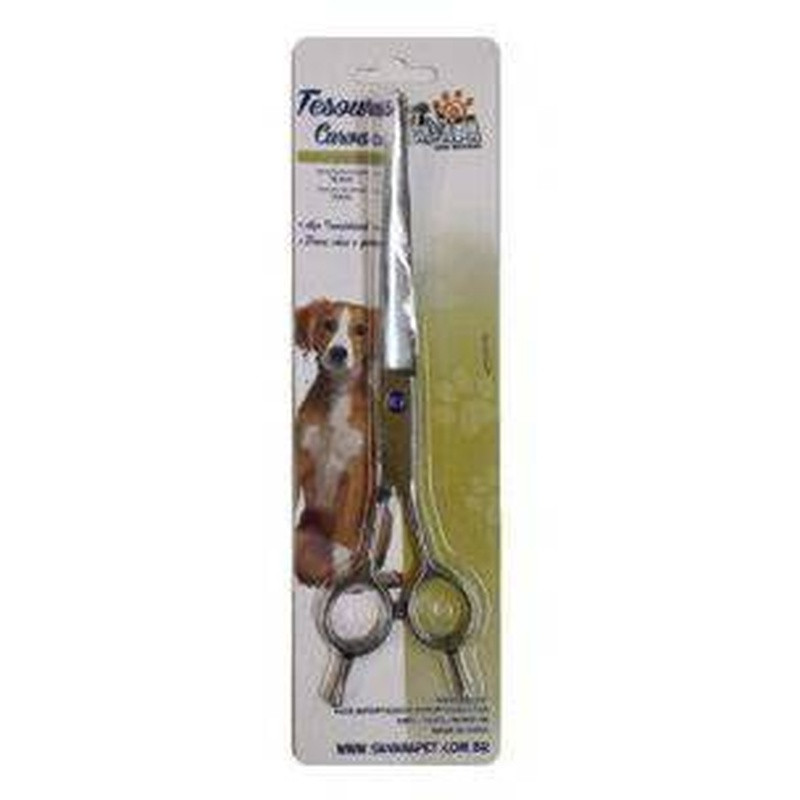 Tesoura Curva Savana (Dog105) Un