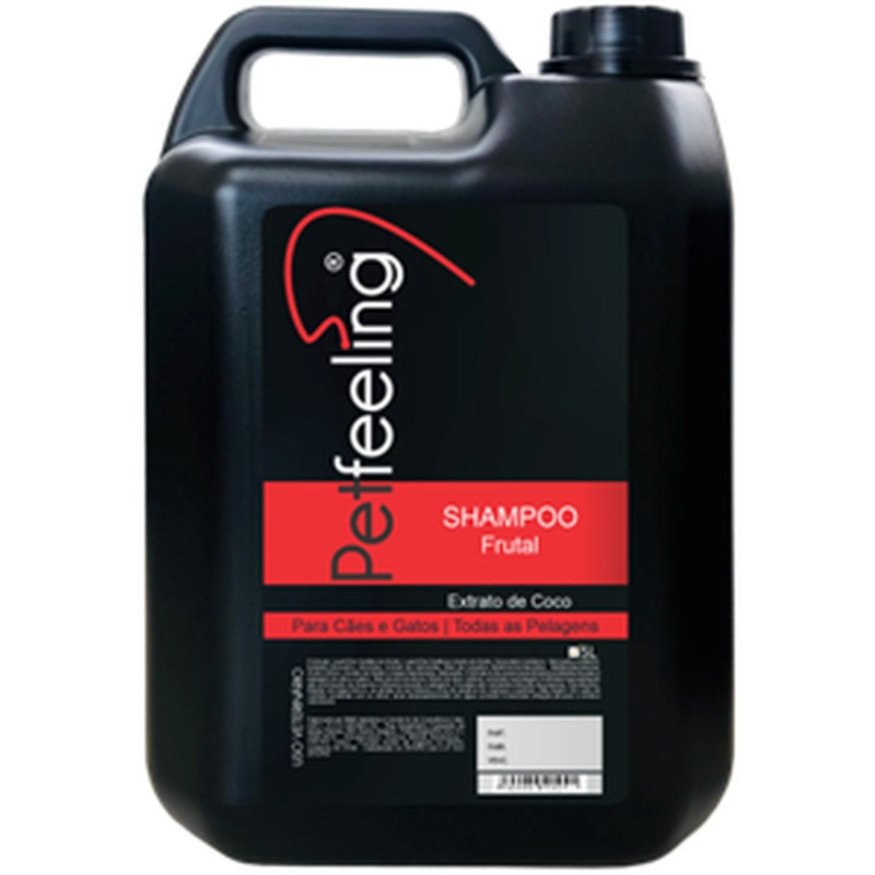 Shampoo Petfeeling Frutal 5l Un