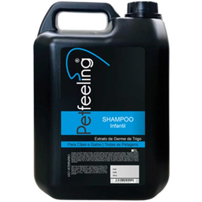 Shampoo Petfeeling Infantil 5l Pet Feeling Un
