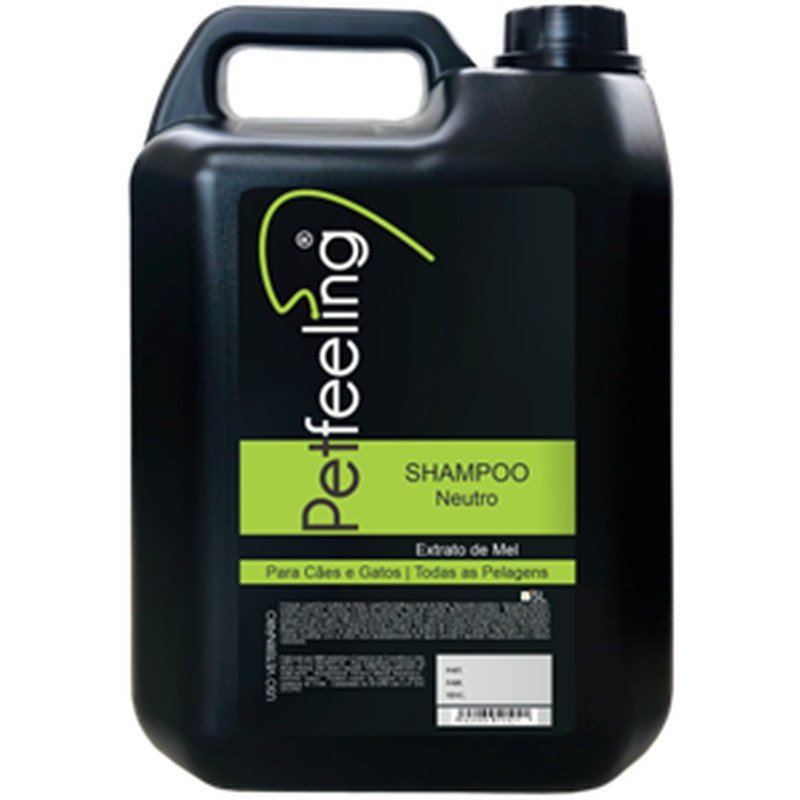 Shampoo Petfeeling Neutro 5l Un