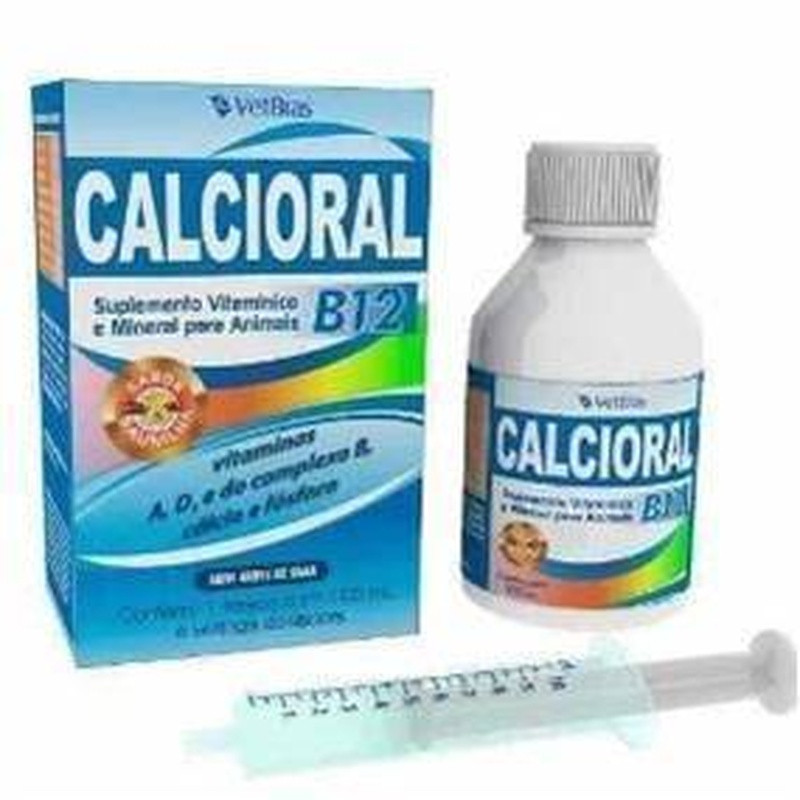 Calcioral B12 100 Ml Caixa Com 24 Un.