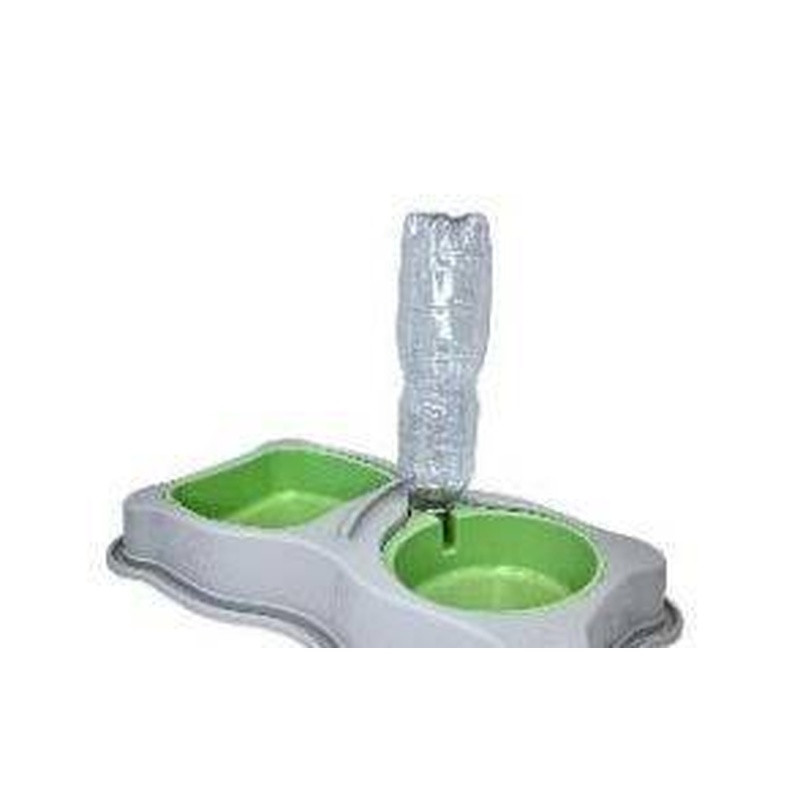 Comedouro/Bebedouro Dualdog Durapet Un Menta